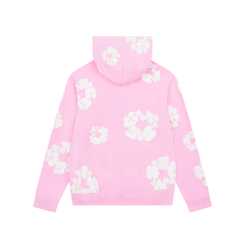 Denim Tears Cotton Wreath Powder Pink Hoodie